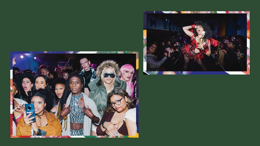 Photos of performers and fans at Ballroom events