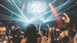 Paul van Dyk DJing at his SHINE Ibiza residency in 2022