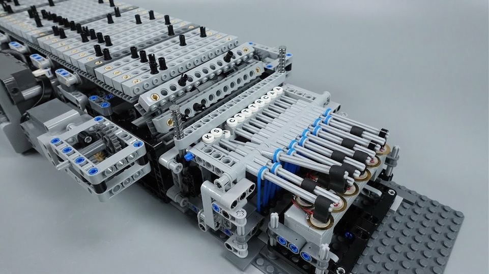 Lego drum machine